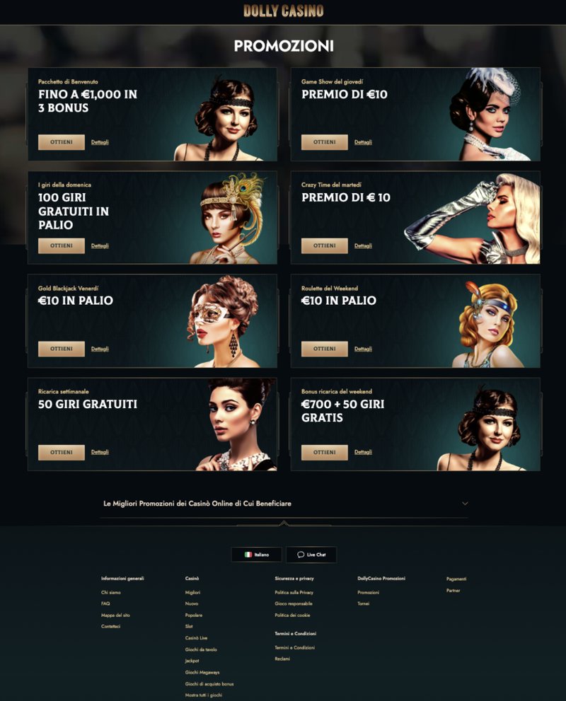 La Rivoluzione del Gioco Online con Dolly Casino Italia: Recensione Completa a Italy